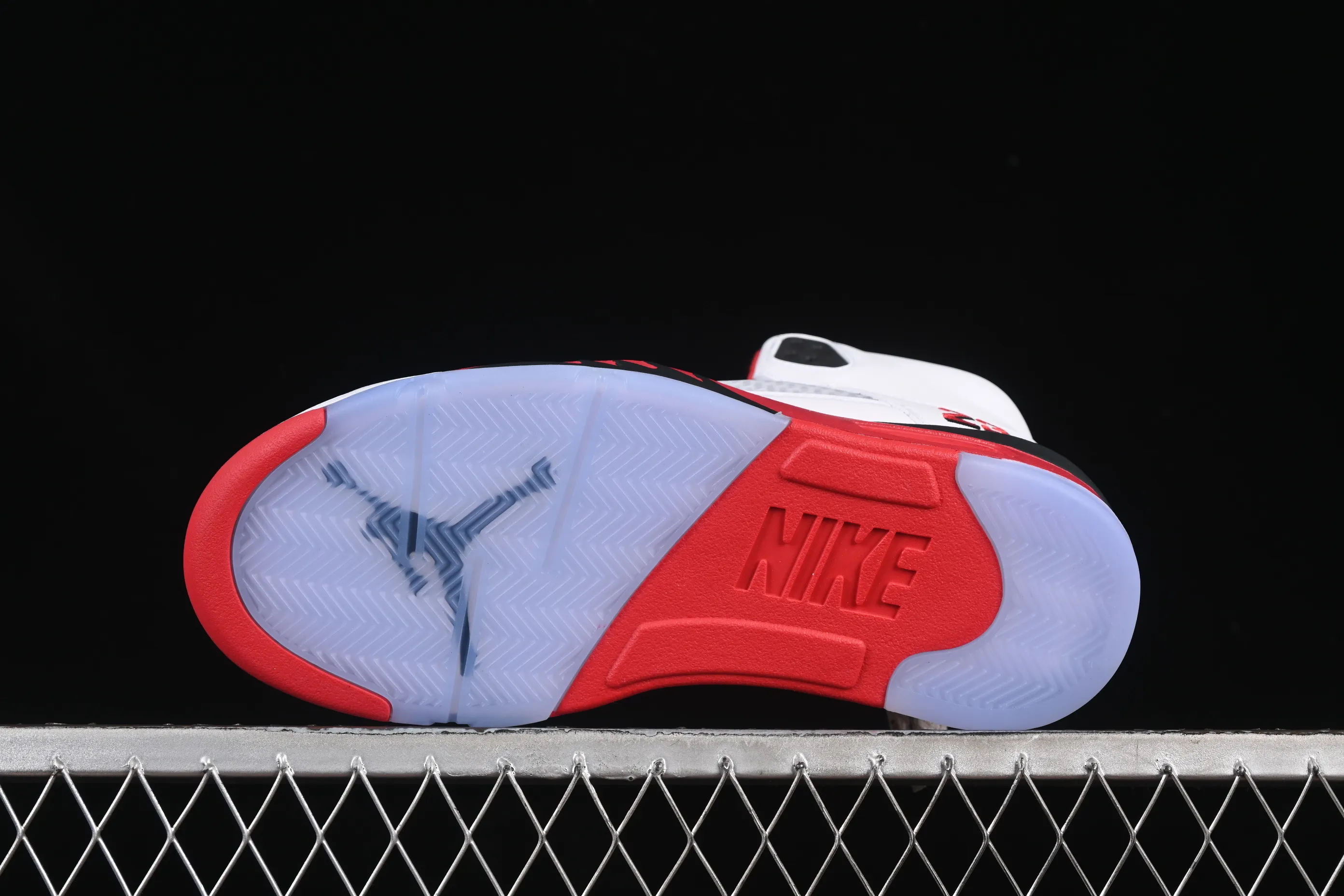 All categories Air Jordan Jordan series basketball shoes Air Jordan 5 L version Air Jordan 5 Retro "Fire Red Black Tongue" AJ5 Joe 5 Rukawa Maple Flame Red first layer basketball shoes HQ7978-101